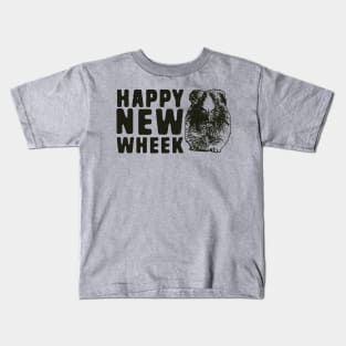 Happy new wheek Kids T-Shirt